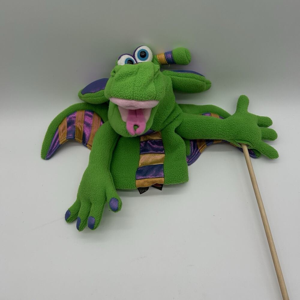 Melissa and Doug Smoulder The Dragon Hand Puppet Stick Plush Soft Toy